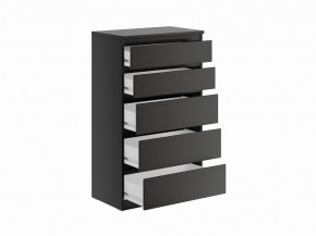 Комод КАСТОР с пятью ящиками, цвет Дуб Венге в Троицке - troick.ok-mebel.com | фото 2