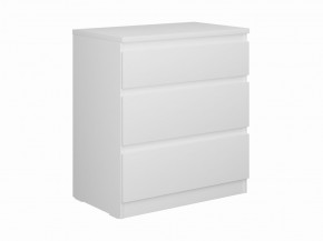 Комод КАСТОР с тремя ящиками, цвет белый в Троицке - troick.ok-mebel.com | фото