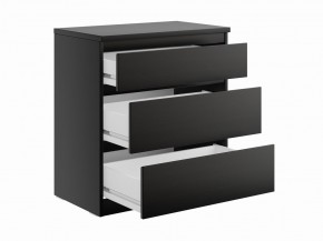 Комод КАСТОР с тремя ящиками, цвет Дуб Венге в Троицке - troick.ok-mebel.com | фото 2