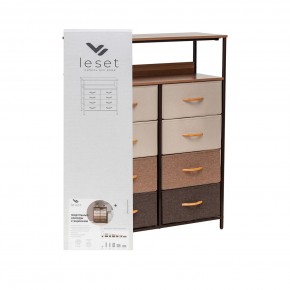 Комод Leset Локи 8 ящ. с полкой в Троицке - troick.ok-mebel.com | фото 10