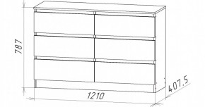 НИЦЦА-7 Комод (НЦ.07) в Троицке - troick.ok-mebel.com | фото 3