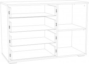 Комод НМ 041.39 "Банни" (Бисквит) в Троицке - troick.ok-mebel.com | фото 4