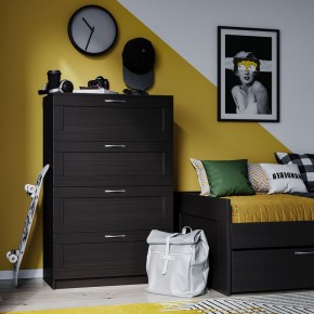 Комод СИРИУС с четырьмя ящиками, цвет Дуб Венге в Троицке - troick.ok-mebel.com | фото