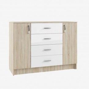СОФИ СКМ1200.1 Комод 4 ящ., 2 двери в Троицке - troick.ok-mebel.com | фото