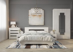 Комод Вега 800 (Крафт белый - Венге) в Троицке - troick.ok-mebel.com | фото 3