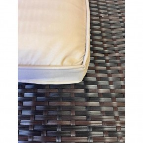 Комплект плетеной мебели  YR822Br Brown-Beige (подушка бежевая) в Троицке - troick.ok-mebel.com | фото 2