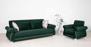Комплект Роуз ТД 411 диван-кровать + кресло + комплект подушек в Троицке - troick.ok-mebel.com | фото