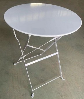 Комплект садовой мебели OTS-001R (стол + 2 стула) металл в Троицке - troick.ok-mebel.com | фото 4