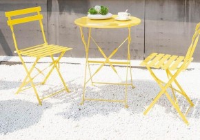 Комплект садовой мебели OTS-001R (стол + 2 стула) металл в Троицке - troick.ok-mebel.com | фото 10