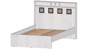 КОСТА-РИКА Кровать 1200 с основанием (анкор светлый) в Троицке - troick.ok-mebel.com | фото