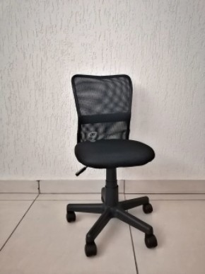 Кресло Barneo K-401 детское (черная ткань/сетка) в Троицке - troick.ok-mebel.com | фото