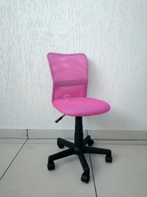 Кресло Barneo K-401 детское (розовая ткань/сетка) в Троицке - troick.ok-mebel.com | фото 1