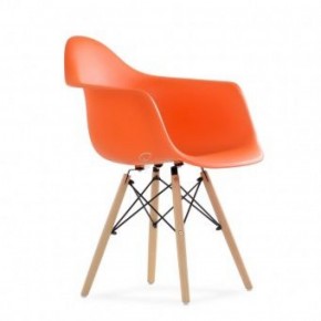 Кресло Barneo N-14 WoodMold оранжевый в Троицке - troick.ok-mebel.com | фото