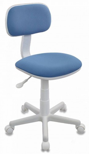 Кресло детское Бюрократ CH-W201NX/26-24 голубой в Троицке - troick.ok-mebel.com | фото 1
