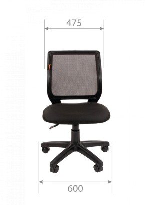 Кресло для оператора CHAIRMAN 699 Б/Л (ткань стандарт/сетка TW-01) в Троицке - troick.ok-mebel.com | фото 6