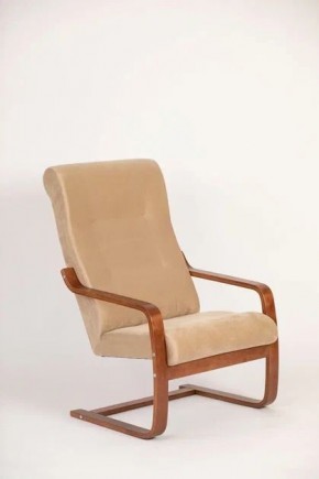 Кресло для отдыха (пружинка) РЕЛАКС 37-Т-Б (песок) в Троицке - troick.ok-mebel.com | фото