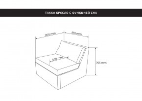 Кресло для отдыха Йоки тёмно-зелёный, ткань рогожка в Троицке - troick.ok-mebel.com | фото 3