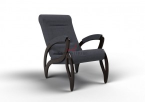 Кресло для отдыха Зельден 20-Т-ГР (ткань/венге) ГРАФИТ в Троицке - troick.ok-mebel.com | фото 1