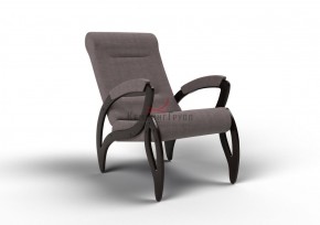 Кресло для отдыха Зельден 20-Т-ГР (ткань/венге) ГРАФИТ в Троицке - troick.ok-mebel.com | фото