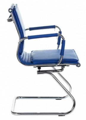 Кресло для посетителя Бюрократ CH-993-Low-V/blue синий в Троицке - troick.ok-mebel.com | фото 2