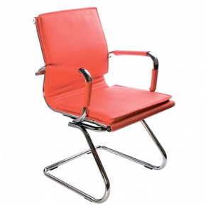 Кресло для посетителя Бюрократ CH-993-Low-V/Red красный в Троицке - troick.ok-mebel.com | фото