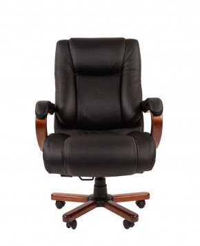 Кресло для руководителя CHAIRMAN  503 (Кожа) Черное в Троицке - troick.ok-mebel.com | фото