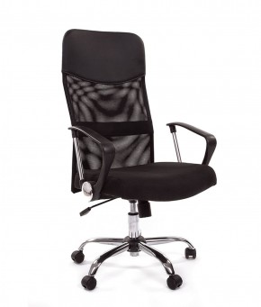 Кресло для руководителя CHAIRMAN 610 N (15-21 черный/сетка черный) в Троицке - troick.ok-mebel.com | фото