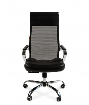 Кресло для руководителя CHAIRMAN 700 (Сетка) Черное в Троицке - troick.ok-mebel.com | фото 2
