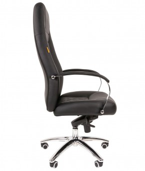 Кресло для руководителя CHAIRMAN 950 (Экокожа) Черное в Троицке - troick.ok-mebel.com | фото 3