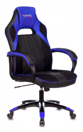 Кресло игровое Бюрократ VIKING 2 AERO BLUE черный/синий в Троицке - troick.ok-mebel.com | фото