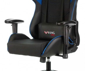 Кресло игровое Бюрократ VIKING 4 AERO BLUE черный/синий в Троицке - troick.ok-mebel.com | фото 5