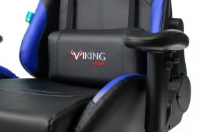 Кресло игровое Бюрократ VIKING 5 AERO BLUE черный/синий в Троицке - troick.ok-mebel.com | фото 7