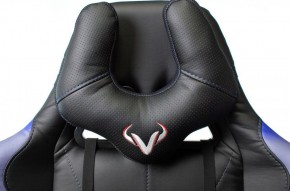 Кресло игровое Бюрократ VIKING 5 AERO BLUE черный/синий в Троицке - troick.ok-mebel.com | фото 8