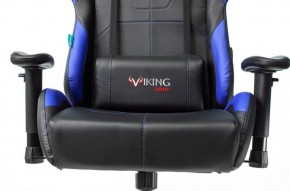 Кресло игровое Бюрократ VIKING 5 AERO BLUE черный/синий в Троицке - troick.ok-mebel.com | фото 9
