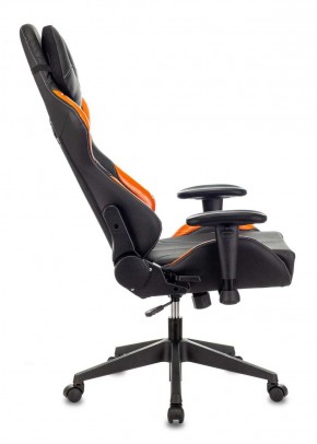 Кресло игровое Бюрократ VIKING 5 AERO ORANGE черный/оранжевый в Троицке - troick.ok-mebel.com | фото 2