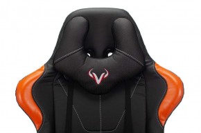Кресло игровое Бюрократ VIKING 5 AERO ORANGE черный/оранжевый в Троицке - troick.ok-mebel.com | фото 6