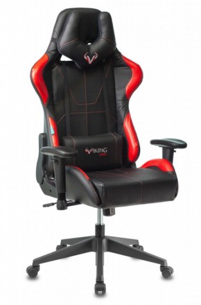 Кресло игровое Бюрократ VIKING 5 AERO RED черный/красный в Троицке - troick.ok-mebel.com | фото