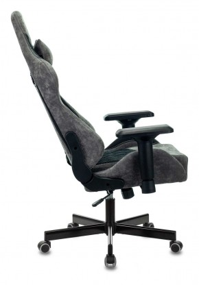 Кресло игровое Бюрократ VIKING 7 KNIGHT B FABRIC черный в Троицке - troick.ok-mebel.com | фото 2