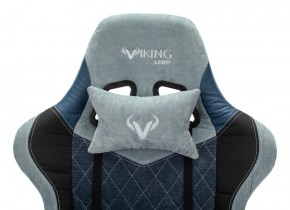 Кресло игровое Бюрократ VIKING 7 KNIGHT BL FABRIC синий в Троицке - troick.ok-mebel.com | фото 7