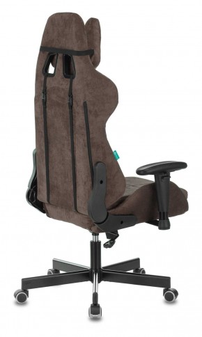 Кресло игровое Бюрократ VIKING KNIGHT LT10 FABRIC коричневый в Троицке - troick.ok-mebel.com | фото 5