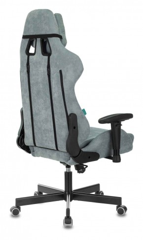 Кресло игровое Бюрократ VIKING KNIGHT LT28 FABRIC серо-голубой в Троицке - troick.ok-mebel.com | фото 7