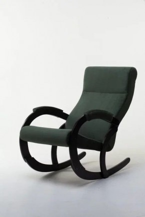 Кресло-качалка КОРСИКА 34-Т-AG (зеленый) в Троицке - troick.ok-mebel.com | фото 1