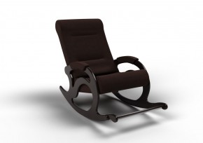 Кресло-качалка Тироль 12-Т-ГР (ткань/венге) ГРАФИТ в Троицке - troick.ok-mebel.com | фото 1
