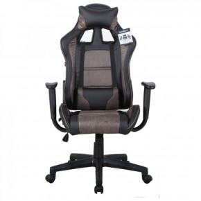 Кресло компьютерное BRABIX "GT Racer GM-100" (черное/коричневое) 531819 в Троицке - troick.ok-mebel.com | фото 3