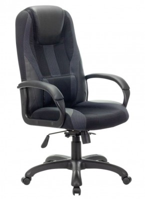 Кресло компьютерное BRABIX PREMIUM "Rapid GM-102" (экокожа/ткань, черное/серое) 532105 в Троицке - troick.ok-mebel.com | фото 1