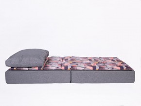 Кресло-кровать бескаркасное Харви (серый-геометрия слейт) в Троицке - troick.ok-mebel.com | фото 4