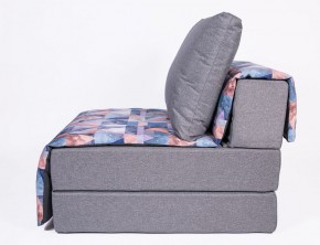 Кресло-кровать бескаркасное Харви (серый-сноу деним) в Троицке - troick.ok-mebel.com | фото 3