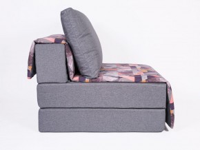 Кресло-кровать бескаркасное Харви (серый-сноу манго) в Троицке - troick.ok-mebel.com | фото 3