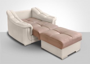 Кресло-кровать + Пуф Кристалл (ткань до 300) НПБ в Троицке - troick.ok-mebel.com | фото 3