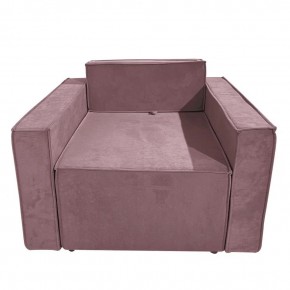 Кресло-кровать Принц КК1-ВР (велюр розовый) в Троицке - troick.ok-mebel.com | фото
